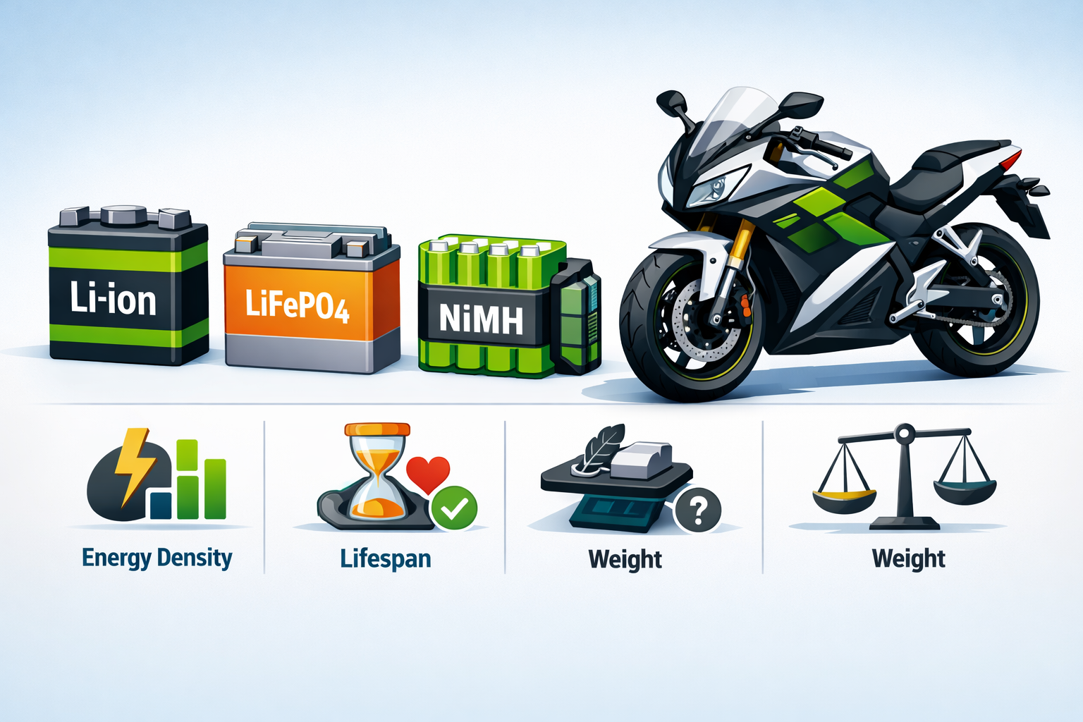 Tipos de Baterías para Motos Eléctricas: ¿Cuál elegir en Perú?