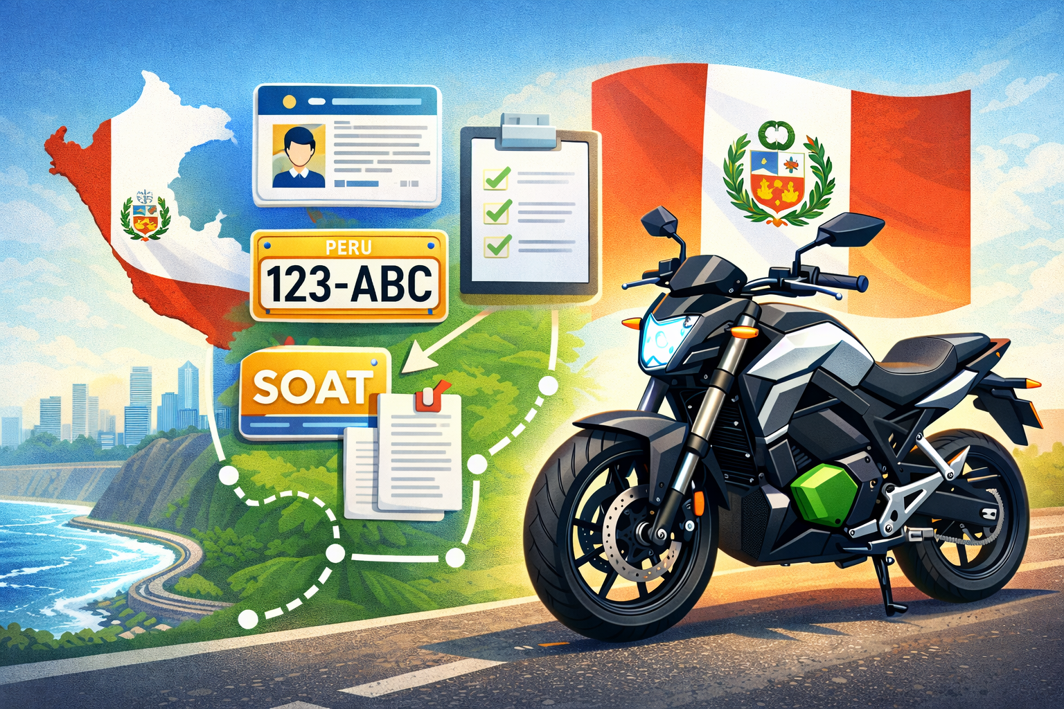 Cómo tramitar Placa y SOAT para Moto Eléctrica en Lima | Guía 2026